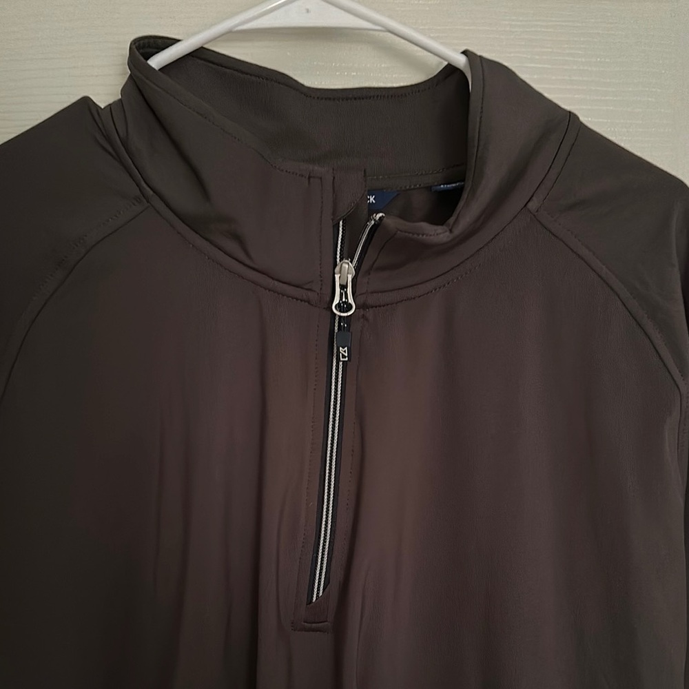 Cutter & Buck gray golf zip up Jacket